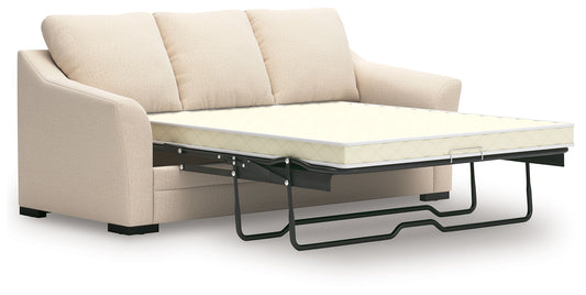 Lango - Jute - Queen Sofa Chaise Sleeper - Hornell Furniture Outlet