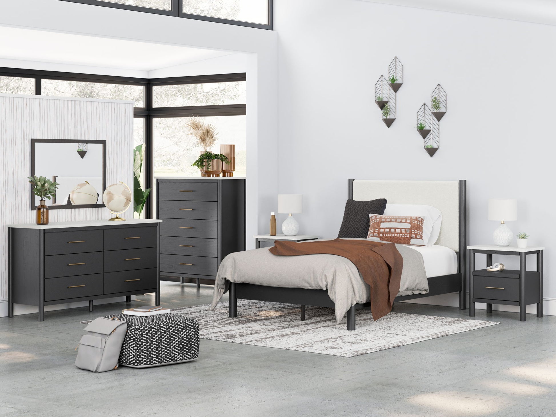 Cadmori - Five Drawer Wide Chest - Hornell Furniture Outlet