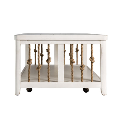 Dockside - Cocktail Table - White - Hornell Furniture Outlet