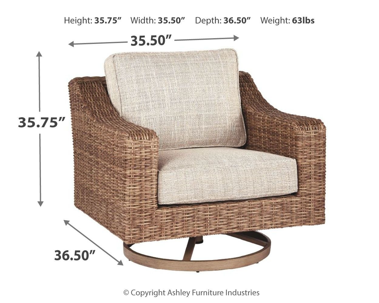 Beachcroft - Beige - 6 Pc. - Lounge Set - Hornell Furniture Outlet