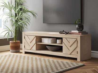 Cayboni - LG TV Stand With Fireplace Option - Hornell Furniture Outlet