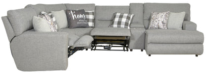 Rockport - Reclining Sectional - Hornell Furniture Outlet
