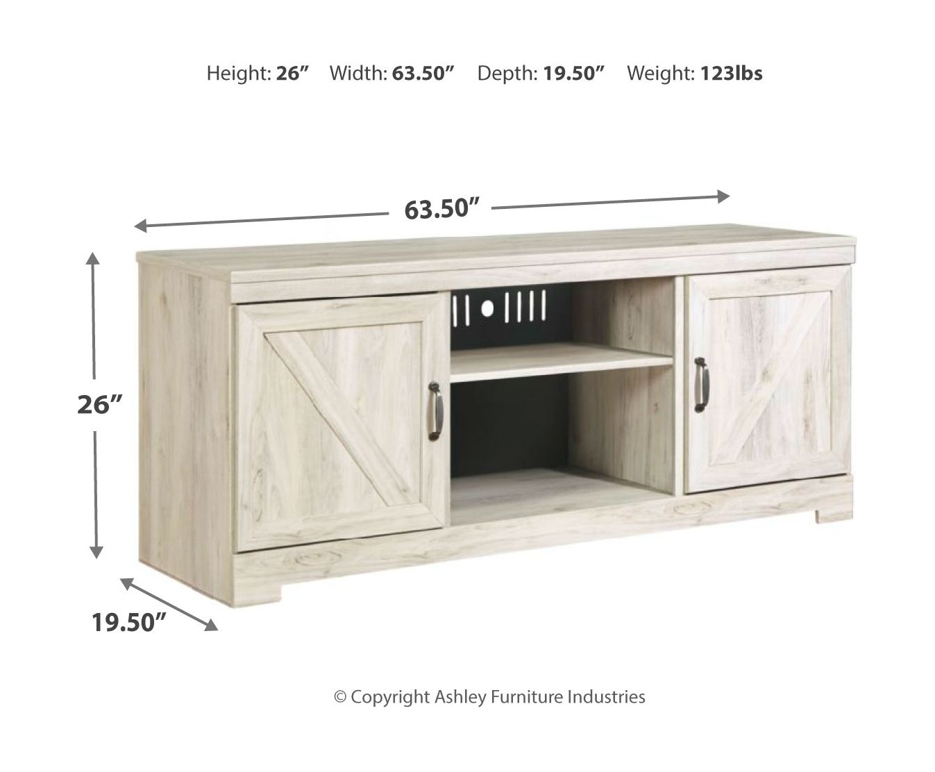 Bellaby - Entertainment Center - Hornell Furniture Outlet