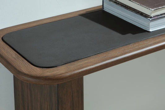 Dontayne - Sofa Table - Warm Brown - Hornell Furniture Outlet