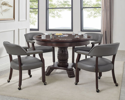 Tournament - Arm Chair With Casters - Hornell Furniture Outlet