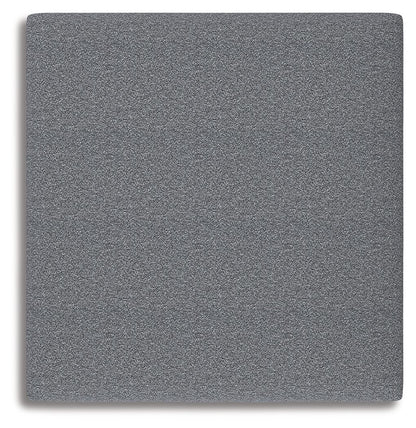 Bealton - Salt And Pepper - Oversized Accent Ottoman - Hornell Furniture Outlet