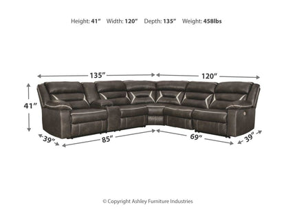 Kincord - Sectional - Hornell Furniture Outlet