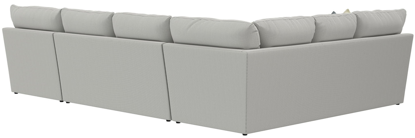 Stockbridge - Sectional With Comfort Coil Seating And 9 Accent Pillows Included - Hornell Furniture Outlet