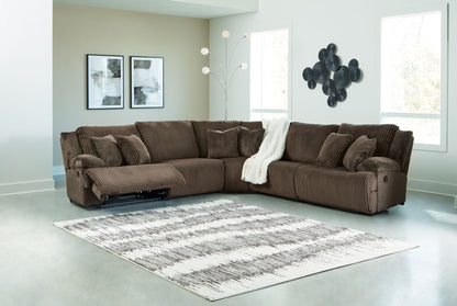 Top Tier - Reclining Sectional - Hornell Furniture Outlet