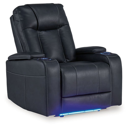 Feazada - Power Recliner With Adj Headrest - Hornell Furniture Outlet