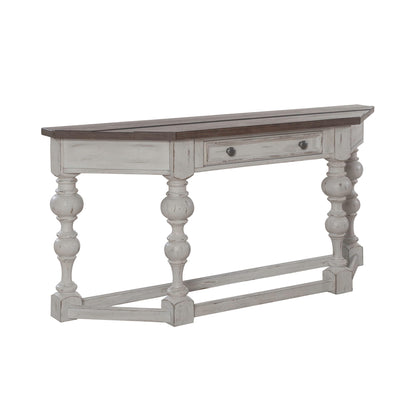 River Place - Accent Console Table - White - Hornell Furniture Outlet