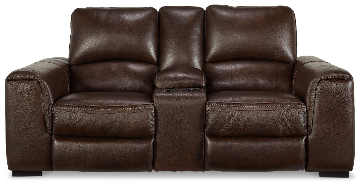 Alessandro - Power Reclining Loveseat - Hornell Furniture Outlet