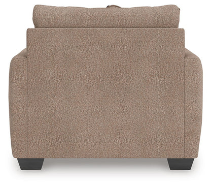 Triston - Peaks - Suede - Chair And A Half - Hornell Furniture Outlet
