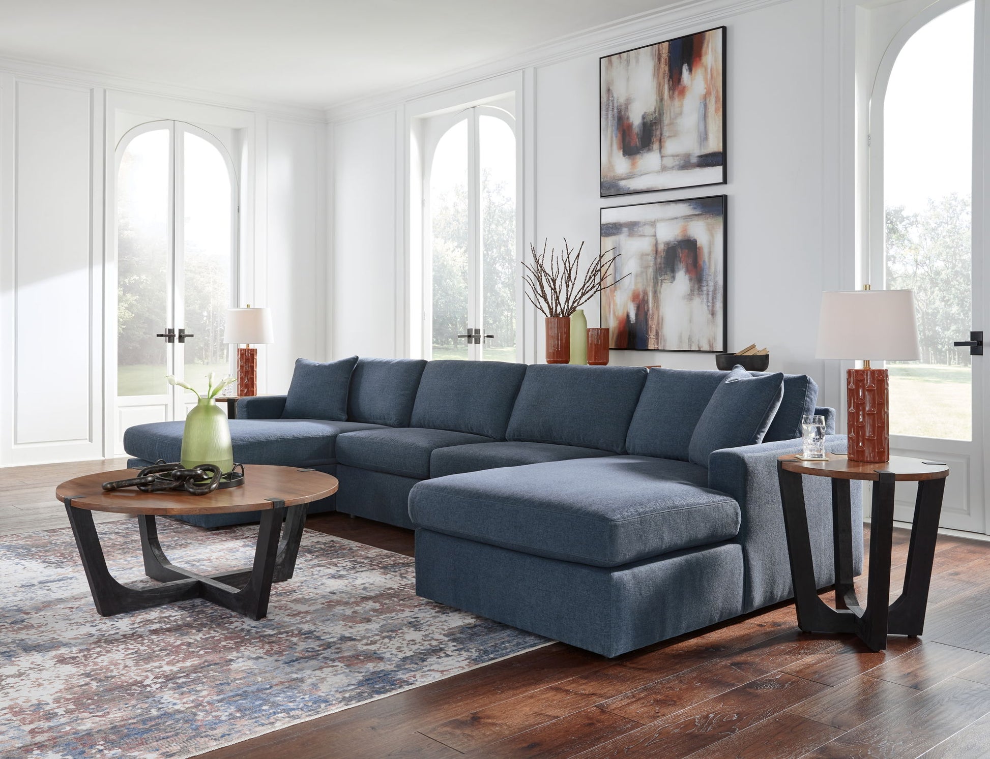Modmax - Ink - Sectional - Hornell Furniture Outlet