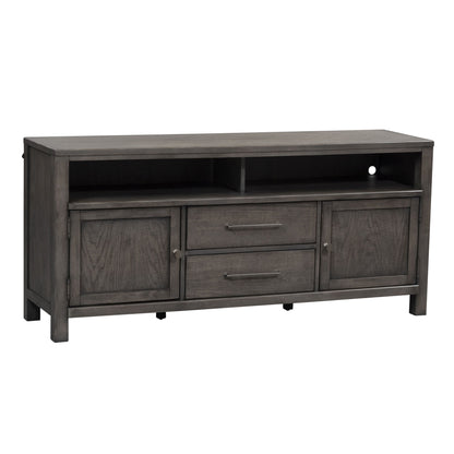 Modern Farmhouse - Entertainment Console - 66" - Hornell Furniture Outlet