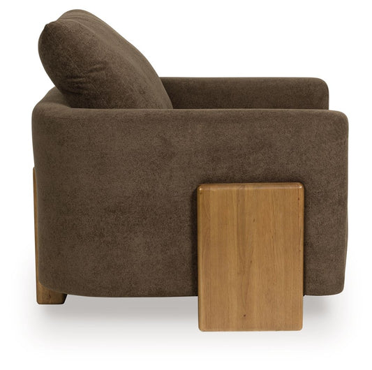 Dairlett - Brown - Accent Chair - Hornell Furniture Outlet