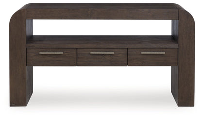 Neo - Rich Brown - Console - Hornell Furniture Outlet