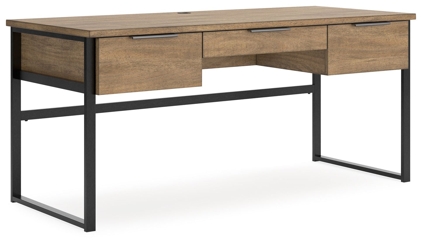 Montia - Light Brown - Home Office Desk - Hornell Furniture Outlet