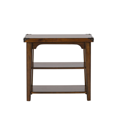 Aspen Skies - Chair Side Table - Hornell Furniture Outlet