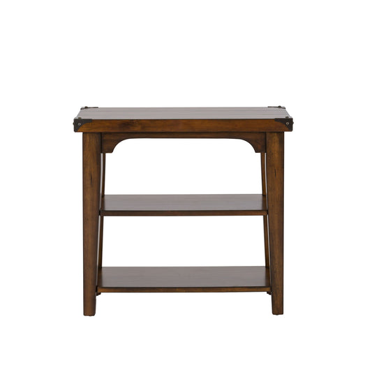 Aspen Skies - Chair Side Table - Hornell Furniture Outlet