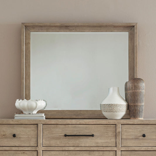 Proximity Place - Landscape Mirror - Brown - Hornell Furniture Outlet