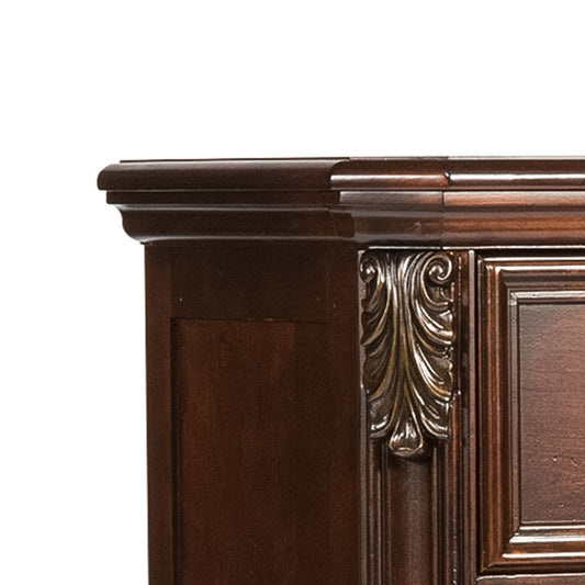 Messina Estates - 5 Drawer Chest - Dark Brown - Hornell Furniture Outlet