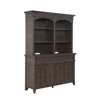 Paradise Valley - Hutch & Buffet - Dark Brown - Hornell Furniture Outlet