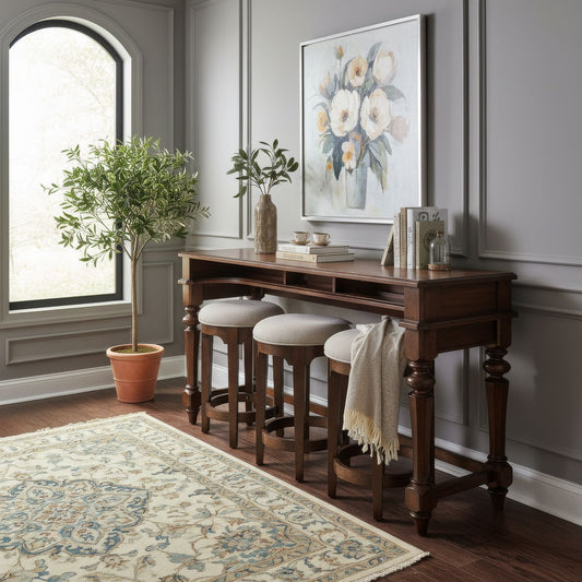 Arden Road - 4 Piece Set - Cherry - Hornell Furniture Outlet