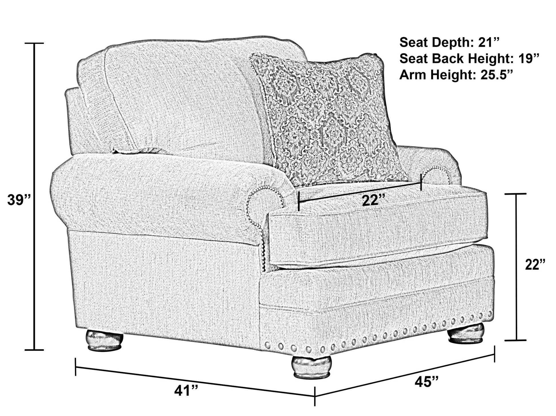 Singletary - Chair - Hornell Furniture Outlet