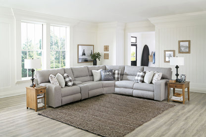 Rockport - Reclining Sectional - Hornell Furniture Outlet