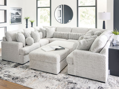 Cuddle Plush - Sectional - Hornell Furniture Outlet