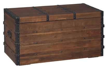 Kettleby - Brown - Storage Trunk - Hornell Furniture Outlet