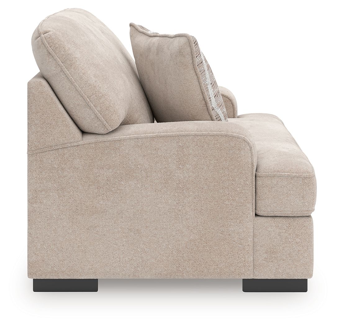 High Profile - Chair and a Half - Taupe - Hornell Furniture Outlet