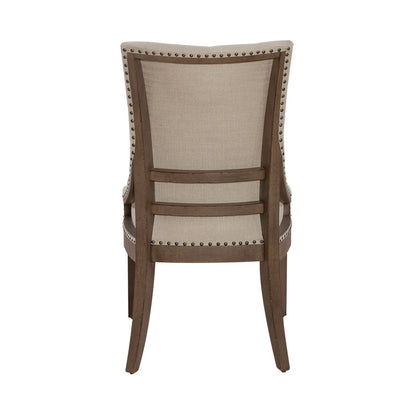 Americana Farmhouse - Upholstered Shelter Side Chair - Hornell Furniture Outlet