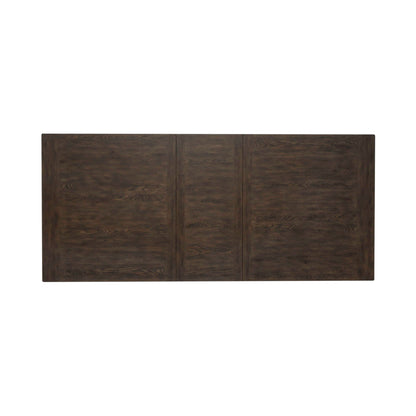 Midland Falls - Rectangular Leg Table - Dark Brown - Hornell Furniture Outlet