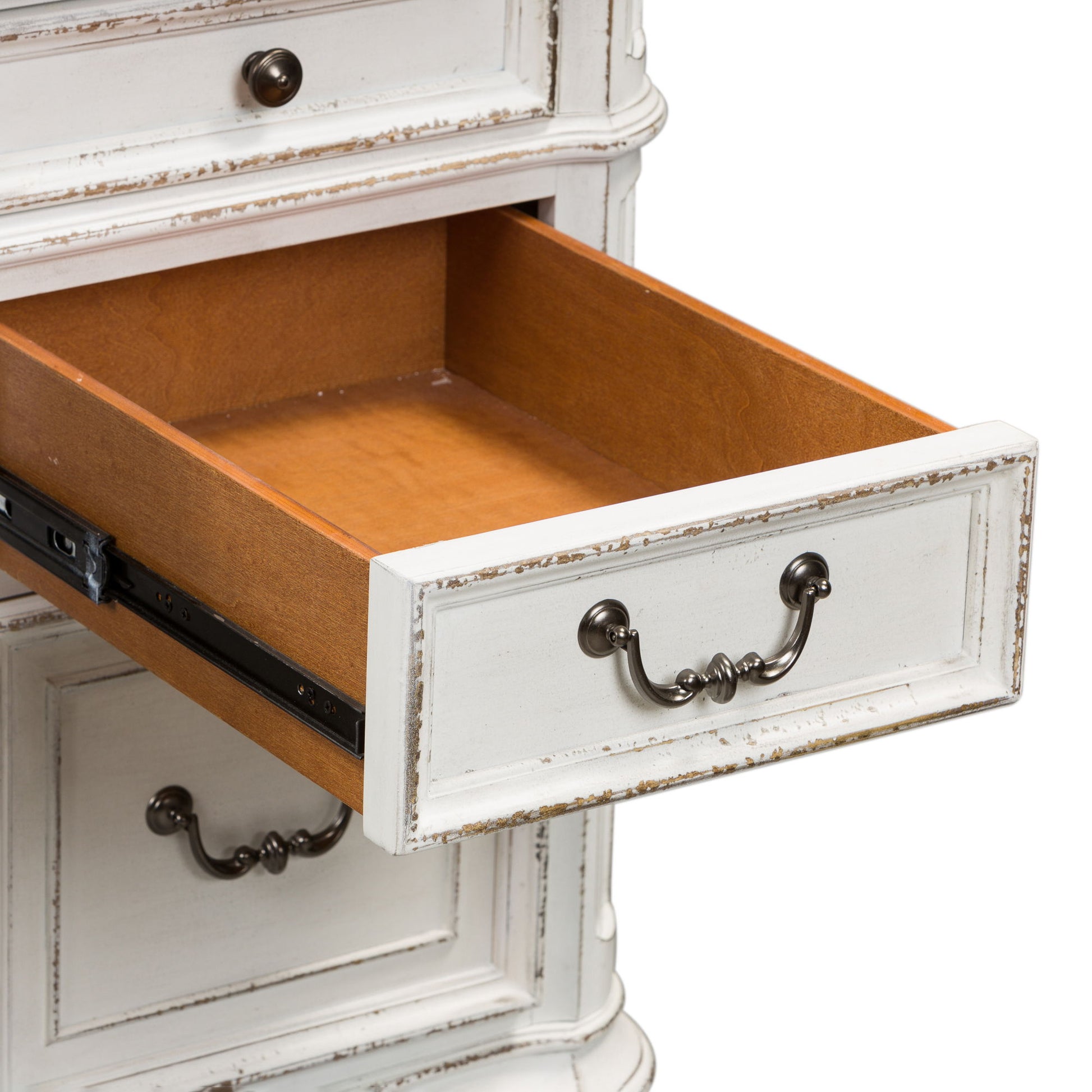 Magnolia Manor - Desk - White - Hornell Furniture Outlet