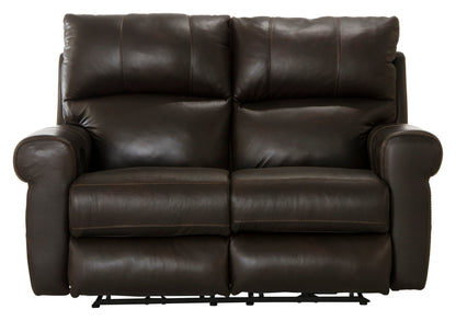 Torretta - Power Lay Flat Reclining Loveseat - Hornell Furniture Outlet