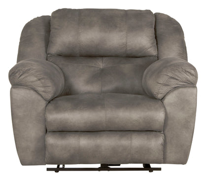 Ferrington - Power Lay Flat Recliner with Power Adjustable Headrest - Hornell Furniture Outlet