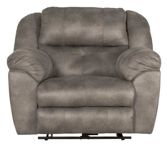 Ferrington - Power Lay Flat Recliner with Power Adjustable Headrest - Hornell Furniture Outlet