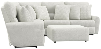 Majesty - Deep Seating Power Reclining Sectional - Hornell Furniture Outlet
