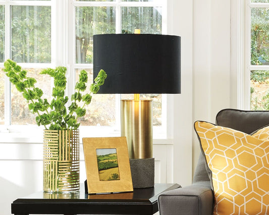 Jacek - Metal Table Lamp - Hornell Furniture Outlet