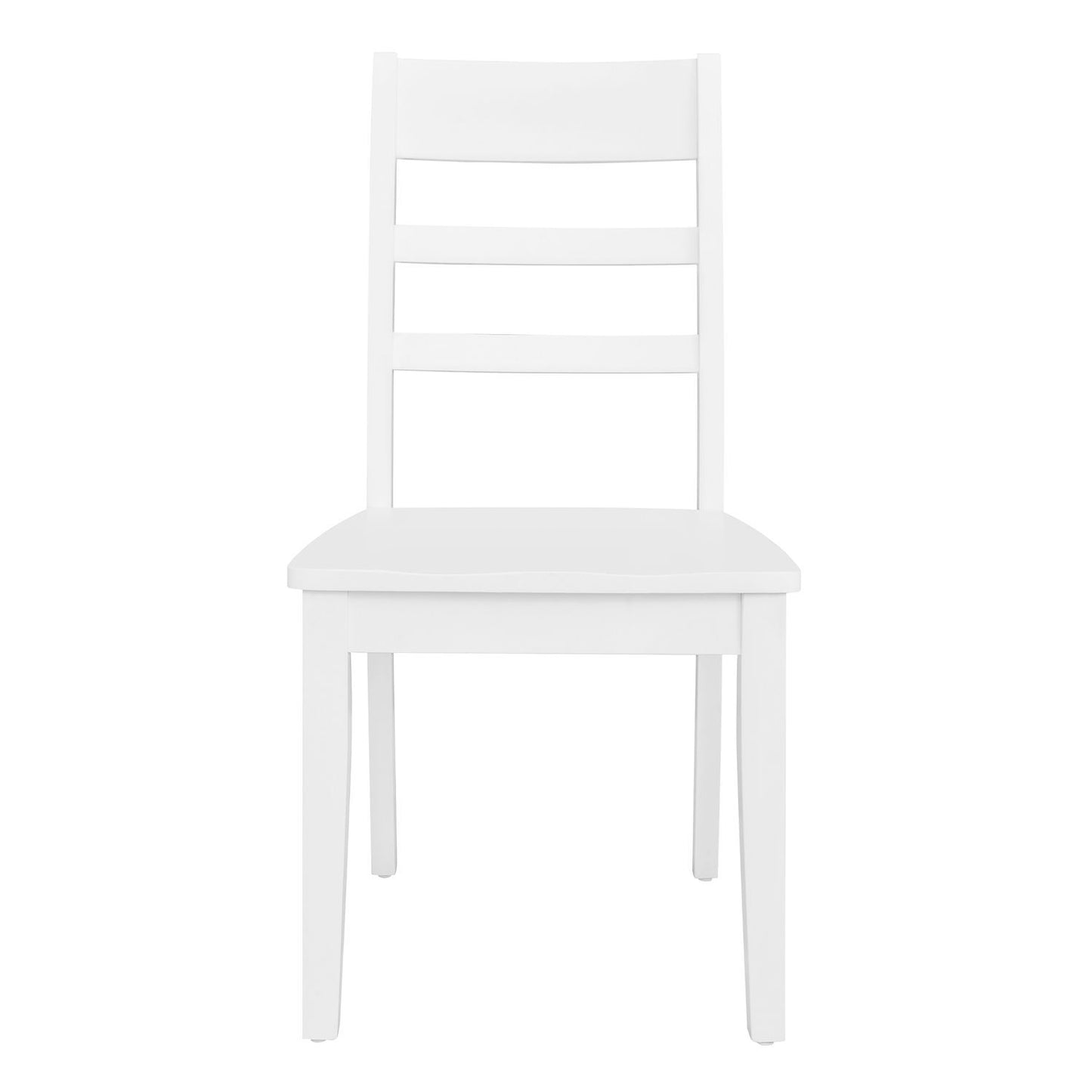 Landale - Ladderback Side Chair (RTA) - White - Hornell Furniture Outlet