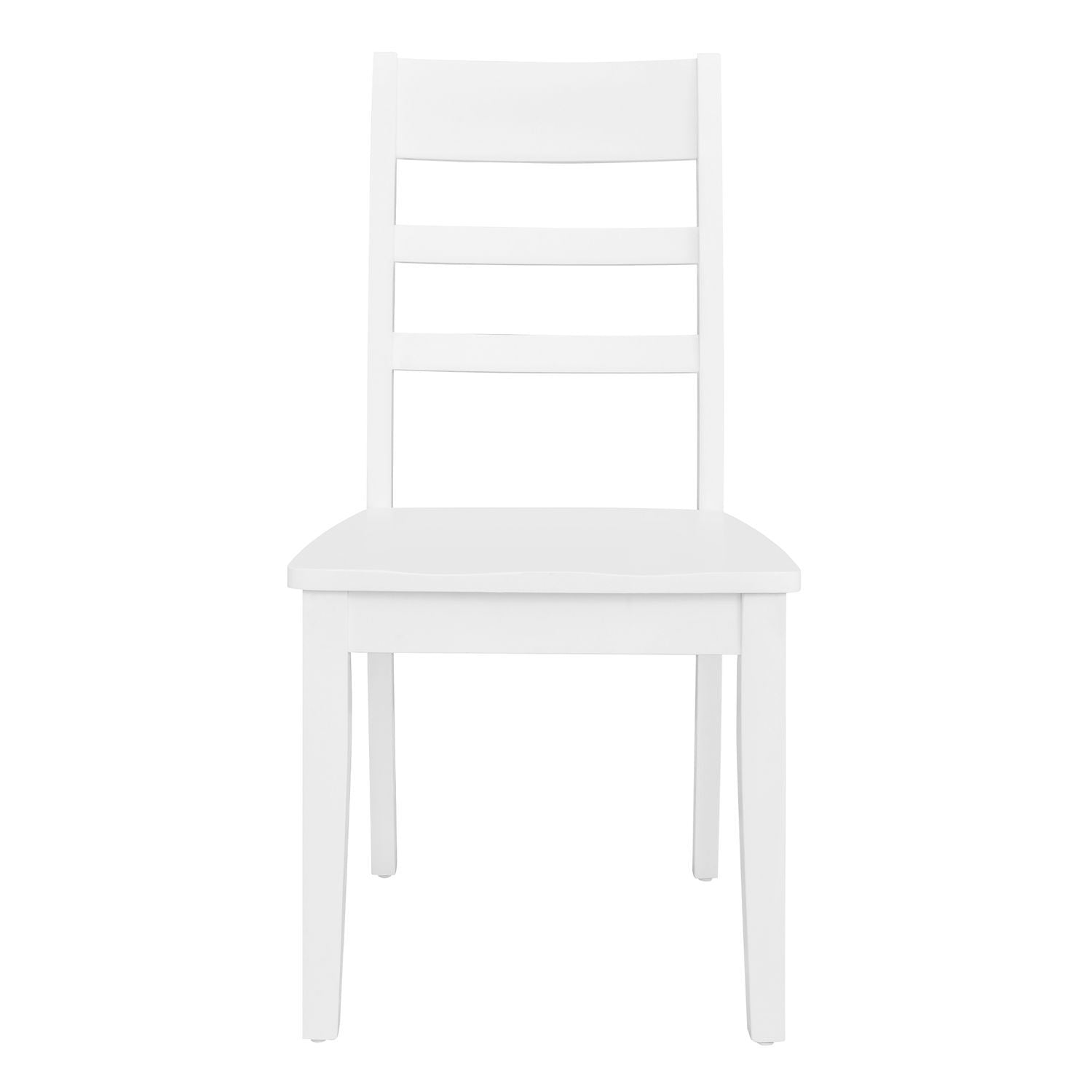 Landale - Ladderback Side Chair (RTA) - White - Hornell Furniture Outlet