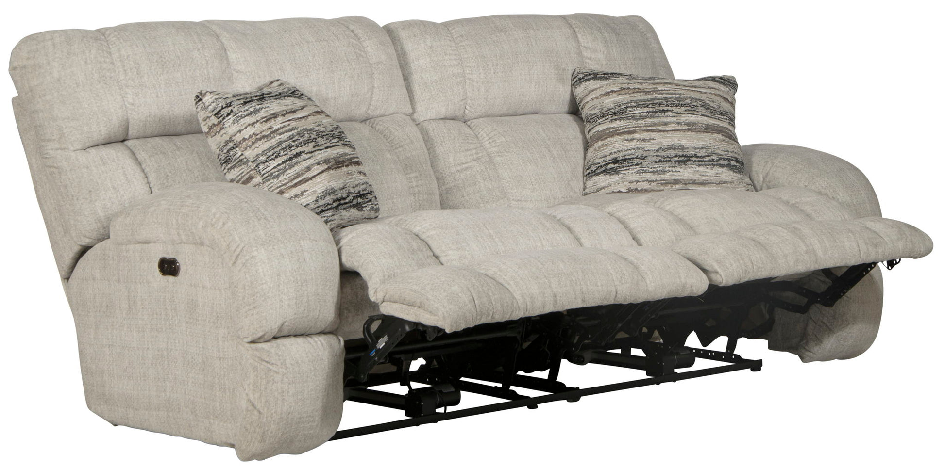Ashland - Power Lay Flat Reclining Sofa - Hornell Furniture Outlet
