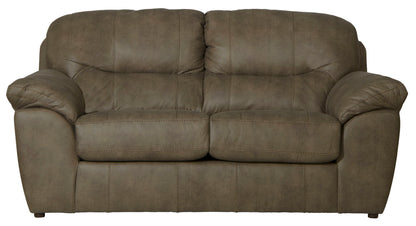 Bradshaw - Loveseat - Mushroom - Hornell Furniture Outlet