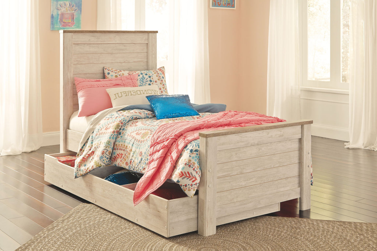 Willowton - Headboard - Hornell Furniture Outlet