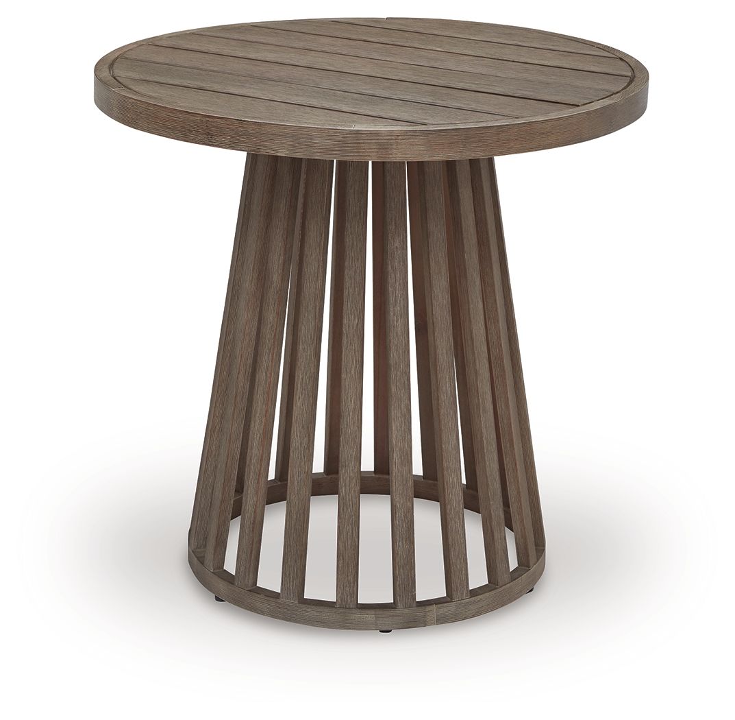 Joy Lagoon - Outdoor Chairs With Cushions/Table (Set of 3) - Beige - Hornell Furniture Outlet