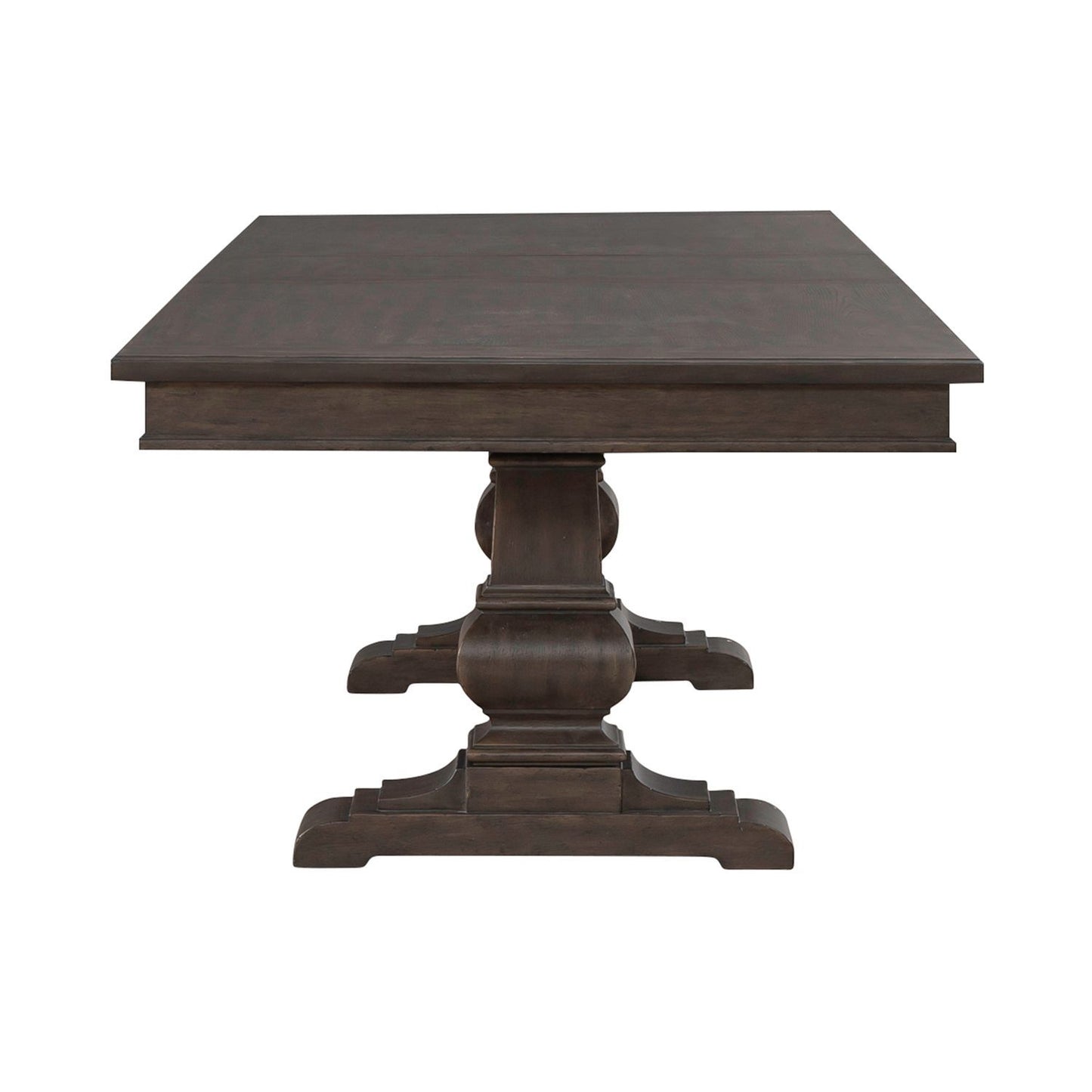 Paradise Valley - Trestle Table - Dark Brown - Hornell Furniture Outlet