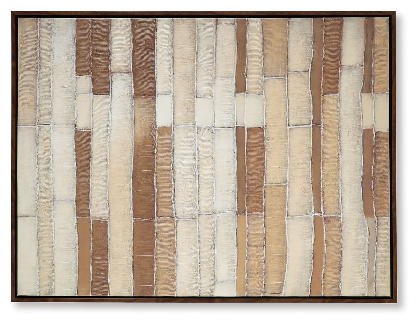 Kalanmore - Brown / Tan / White - Wall Art - Hornell Furniture Outlet
