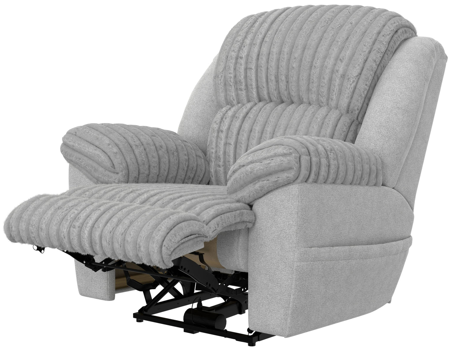 Shaggy - Power Lay Flat Recliner With Zero Gravity - Hornell Furniture Outlet